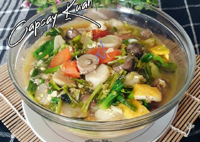 Resep Capcay Kuah Oleh Lanjarsih Mama Fifian Masakanrumahan Cookpad