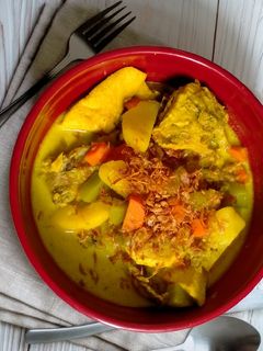 Foto resep Kare Ayam Sayur