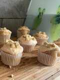 IRN-BRU, Whiskey and Rosehip Foilleag (cupcakes) with a Bride’s Bonn (shortbread) topping