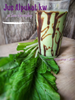 Foto resep Jus Alpukat kw (Jus Sawi + Tape singkong)