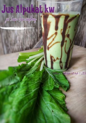 Foto resep Jus Alpukat kw (Jus Sawi + Tape singkong)
