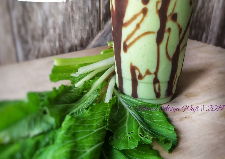 Resep Jus Alpukat kw (Jus Sawi + Tape singkong) yang Bisa Manjain Lidah