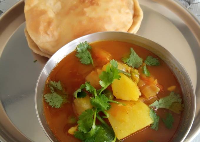 Recipe of Delicious Aloo matar