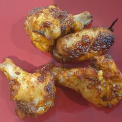 A picture of Harissa and Lemon Chicken Nibbles.