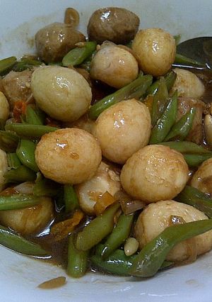 Foto resep Tumis Buncis dan Telur Puyuh special 😍