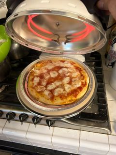 Foto di Pizza nel ruoto con il fornetto per pizze (consiglio)