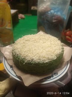 Foto resep Bolu kukus pandan