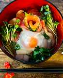 Japanese Seafood Rice Bowl (海鮮丼)