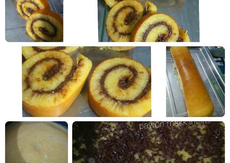 🍫Terang bulan roll🍫takaran gelas