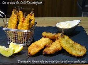 Foto principal de Boquerones bienmesabe (en adobo) rebozados con pasta Orly