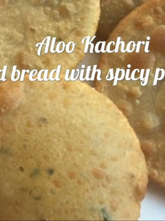 A picture of Aloo ki Kachori.