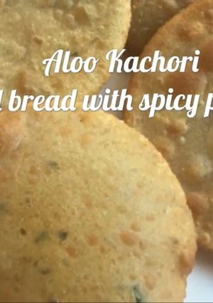 A picture of Aloo ki Kachori.