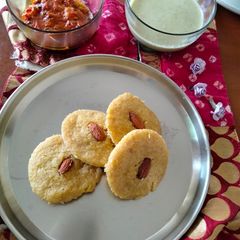 Mango idli A picture of Mango idli.