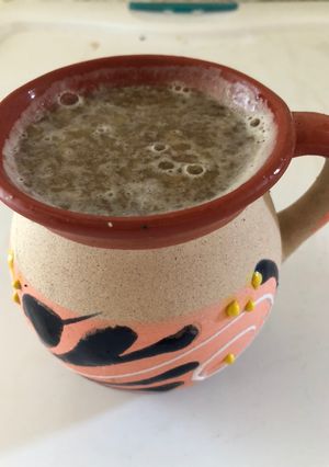 Una foto de Ponche de plátano estilo chiapas