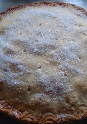 Una foto de Pastel de manzana-pie