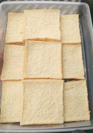 Foto resep Roti Tawar Kotak (tanpa telur dan susu)