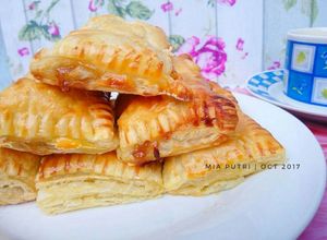 Foto resep Apple Pie (Puff Pastry) Simple and yummy 😋😋