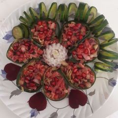 A picture of Cucumber salad.