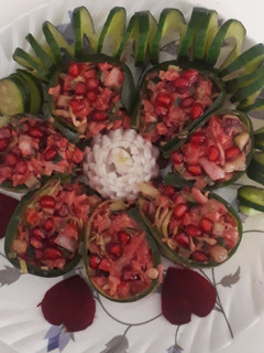 A picture of Cucumber salad.