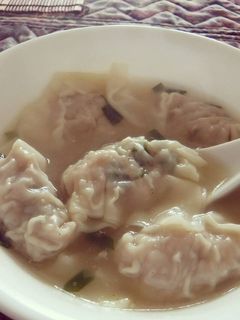 Foto resep Easy wonton soup