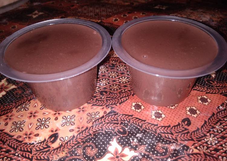 Pudding Silky Coklat