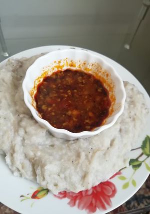 صورة لوصفة العرسية والترشة العمانية