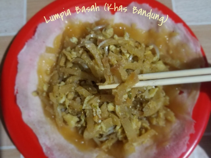 Resep Lumpia Basah (khas Bandung) Murah