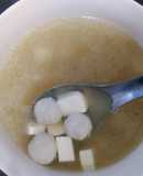 豆腐魚丸魚骨湯（節約料理）（簡單料理）
