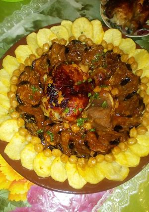 صورة لوصفة طاجين الباذنجان
