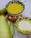 Chè bắp cốt dừa