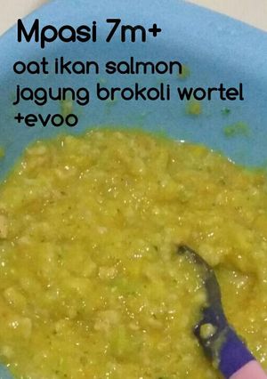 Foto resep Mpasi salmon 7m+