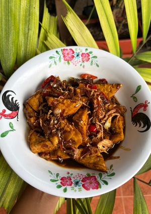 Foto resep Tahu kecap pedas