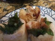 A picture of chicken tender rolls