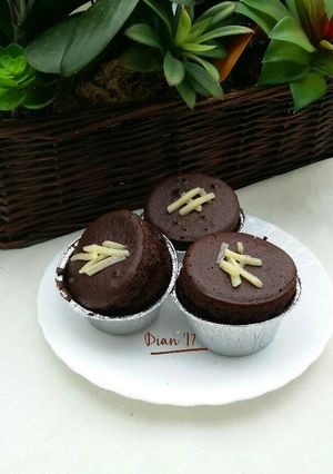 Foto resep Brownies kukus bebas Gluten (eggless)