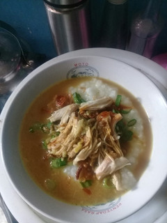 Foto resep Bubur ayam kuah santan