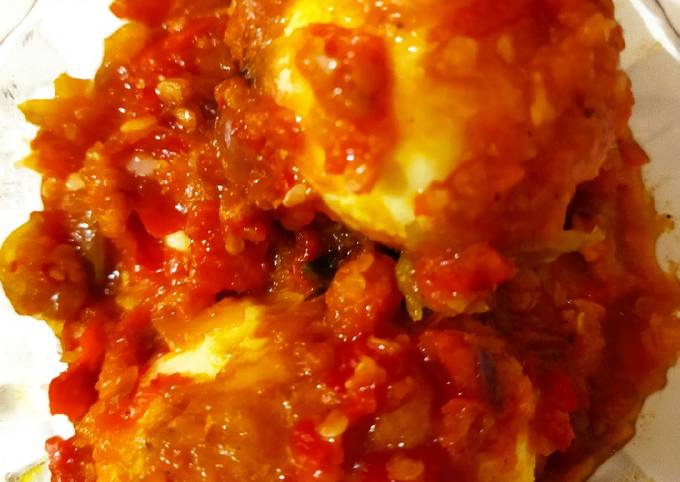 Cara bikin Telur balado Cara bikin Telur balado