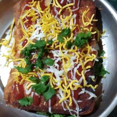 A picture of Cheese masala pav.