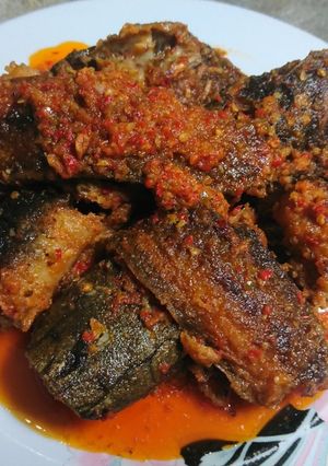 Foto resep Sambal lele merah