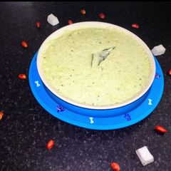 A picture of Coconut peanut chutney.