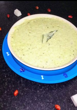 A picture of Coconut peanut chutney.