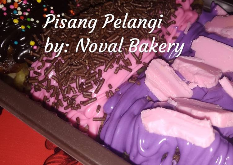 Resep Pisang pelangi, Enak