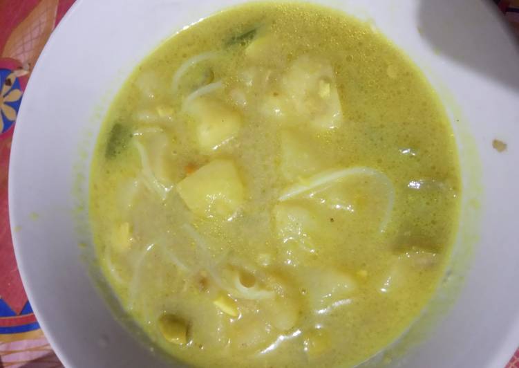 Sayur kentang soun