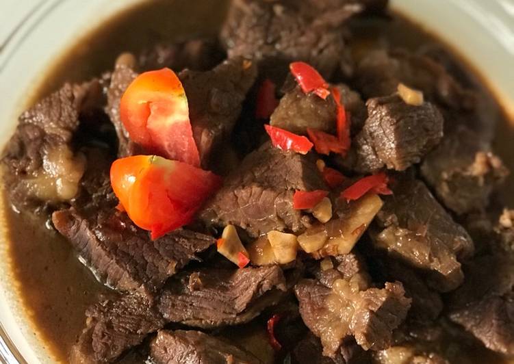 Semur Daging Kurban Apa Adanya