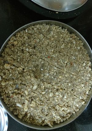 A picture of Nariyal barfi.