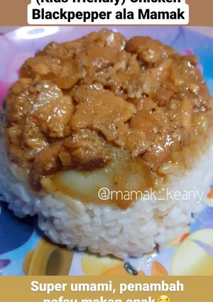 Foto resep (Kids friendly) Chicken Blackpepper