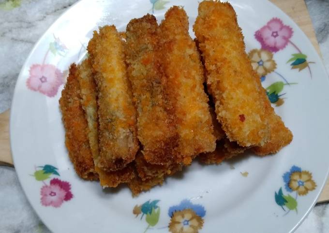 Resep Roti goreng mini lumer yang Lezat