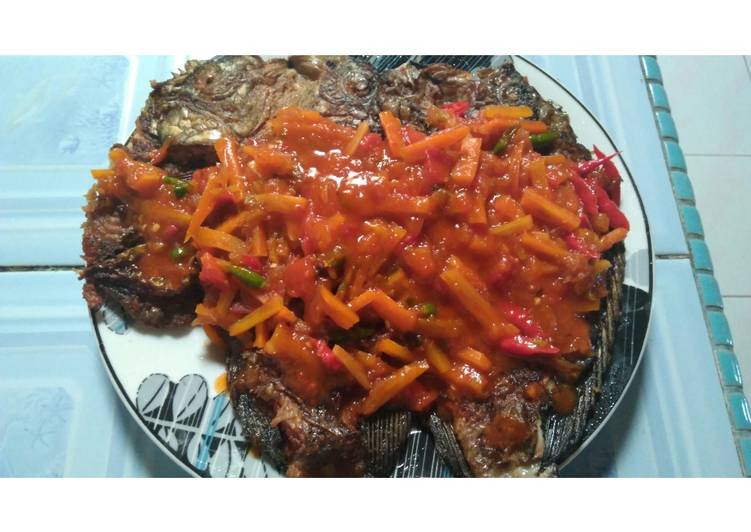 Bumbu memasak Ikan nila Pedas Manis, Bikin Ngiler
