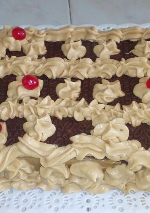 Una foto de Chocotorta