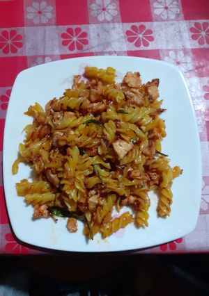 চিকেন পাস্তা রেসিপির প্রধান ছবি