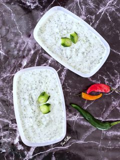 صورة لوصفة سلطة زبادي بالخيار والنعناع 🥒